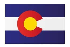 Colorado state flag Colorado state flag
